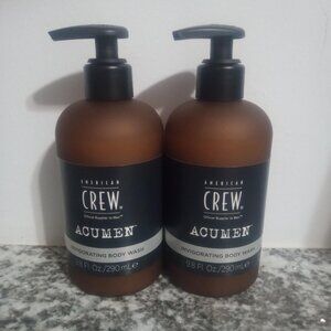 2 Pack American Crew Acumen Body Wash 9.8 Oz Each